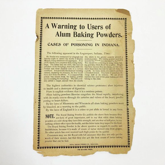 Vintage Walter Baker & Co's Breakfast Cocoa Advertising Page Late 1800's - Picture 2 of 2